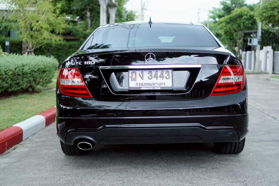 Benz C180 COUPE AMG Sport 2013 สีดำ รูปที่ 5