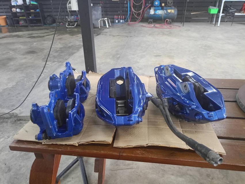 ขายเบรค M พร้อมจานดิสเบรค ครบชุด สะภาพใหม่เอี่ยม รูปย่อยที่ 3