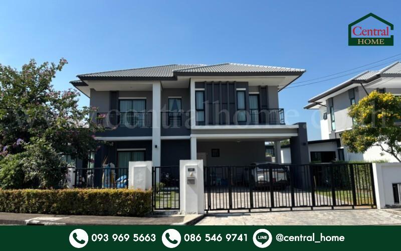 บ้านเดี่ยว บ้านฟ้ากรีนเนอรี่ทิวา ปิ่นเกล้า-สาย 5 แปลงมุม หน้าสวน 1