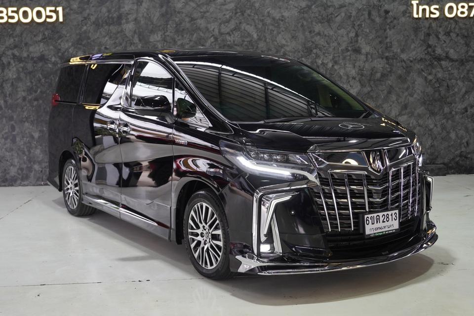 รหัสรถ JRS2813 Toyota Alphard 2.5 ไฮบริดตัวท็อปเบาะมิกกี้ ปี 2016 มือเดียว