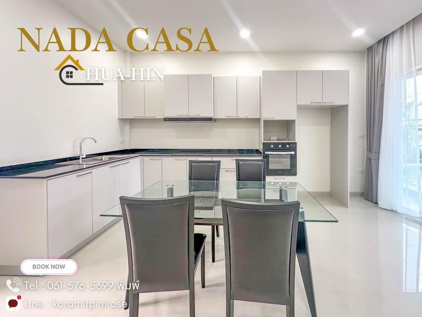 บ้านเดี่ยวหัวหิน🏘️NADA CASA เฟส2 ใกล้ทะเลหัวหิน9กม.🌊 9