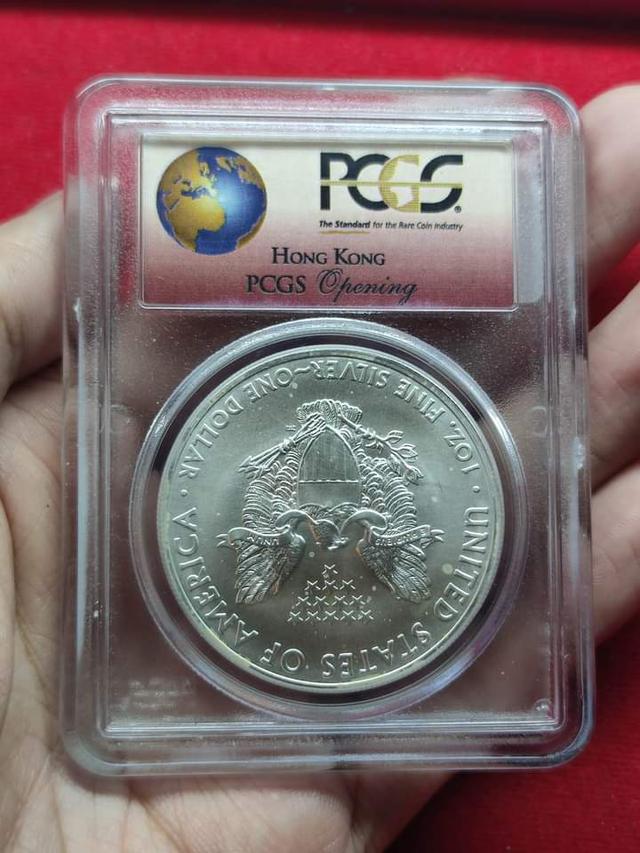 เหรียญเงินอเมริกัน Silver Eagle  3