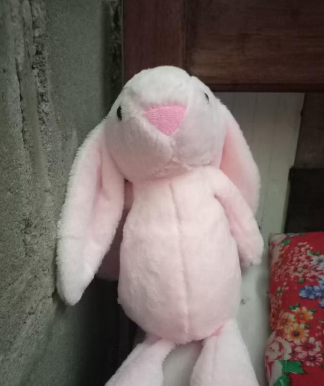 ตุ๊กตากระต่ายสีชมพู Evoli Baby Huggable Bunny  2