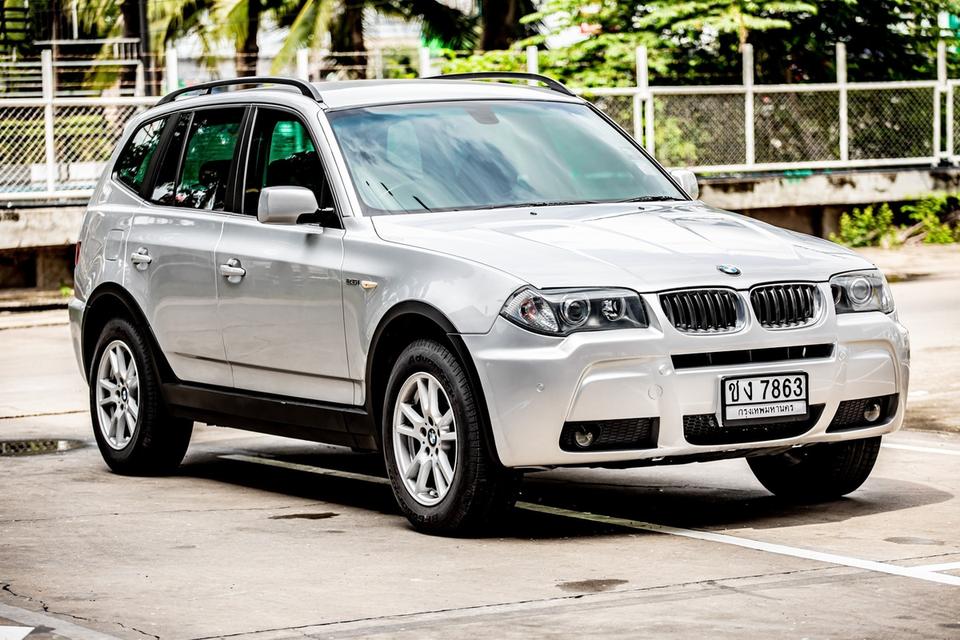 Bmw X3 XDrive 2.5 เบนซิน สีเทา ปี 2006 4