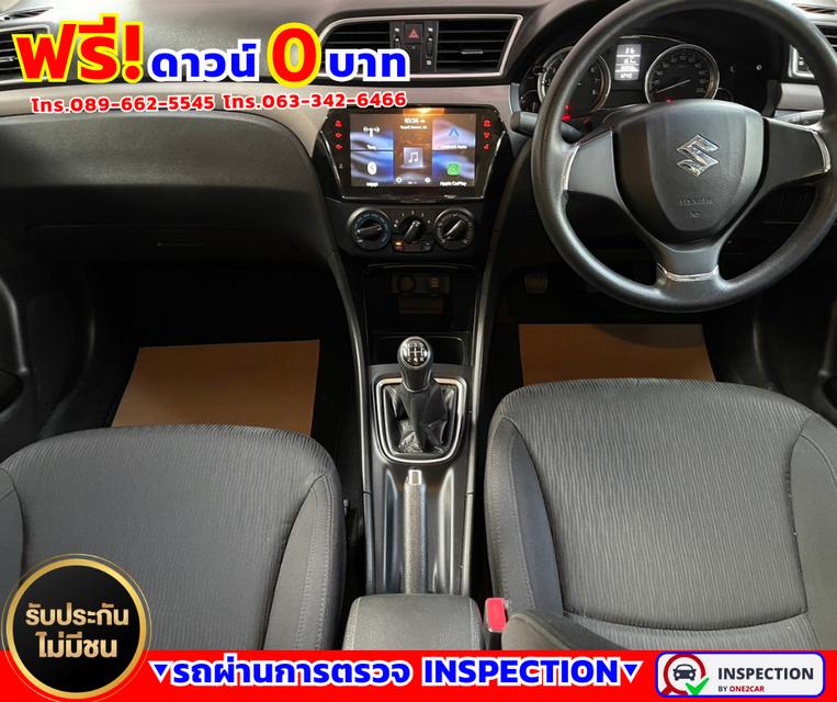 🌟ปี2022 Suzuki Ciaz 1.2  GL 🌟ไมล์แท้ 36,xxx กม. 🌟เกียร์ธรรมดา 3