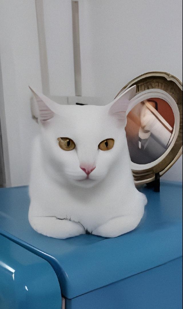 แมวขาวมณีตาเหลือง 2