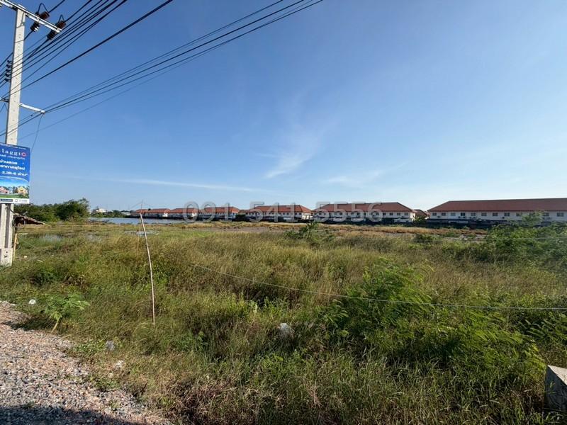 ขายที่ดิน 2 แปลง ติดถนนประชาอุทิศ 90 ผังเมืองสีเหลือง เนื้อที่รวม 15-3-98 ไร่ หน้ากว้างมาก 5