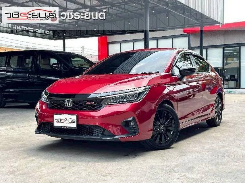 ขายรถ Honda City 1.0RS Sedan ปี 2024 สีแดง เกียร์ออโต้