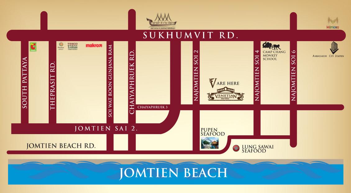 ขายขาดทุน Venetian Signature Condo Resort Pattaya 33 ตรม 1นอน ชั้น5 ตึกC วิวสวนน้ำ ตกแต่งครบ 12