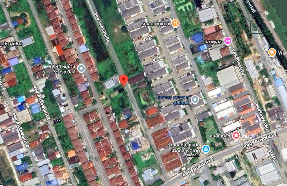 ที่ดิน 50 ตรว.ซอยวัดส้มเกลี้ยง บางกรวย นนทบุรี