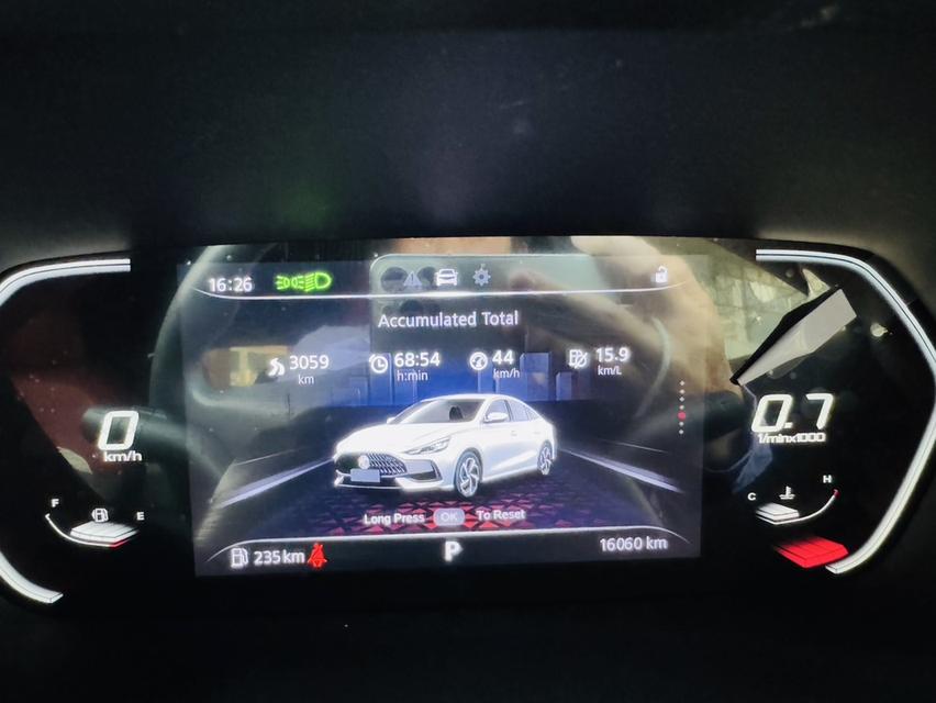 #MG 5 เครื่อง1.5 cc. รุ่นD+ เกียร์ AUTO ปี 2025 #รถไมล์แท้100%คะวิ่งน้อยมากๆๆคะ วิ่งมาแค่16,xxxกิโลคะ