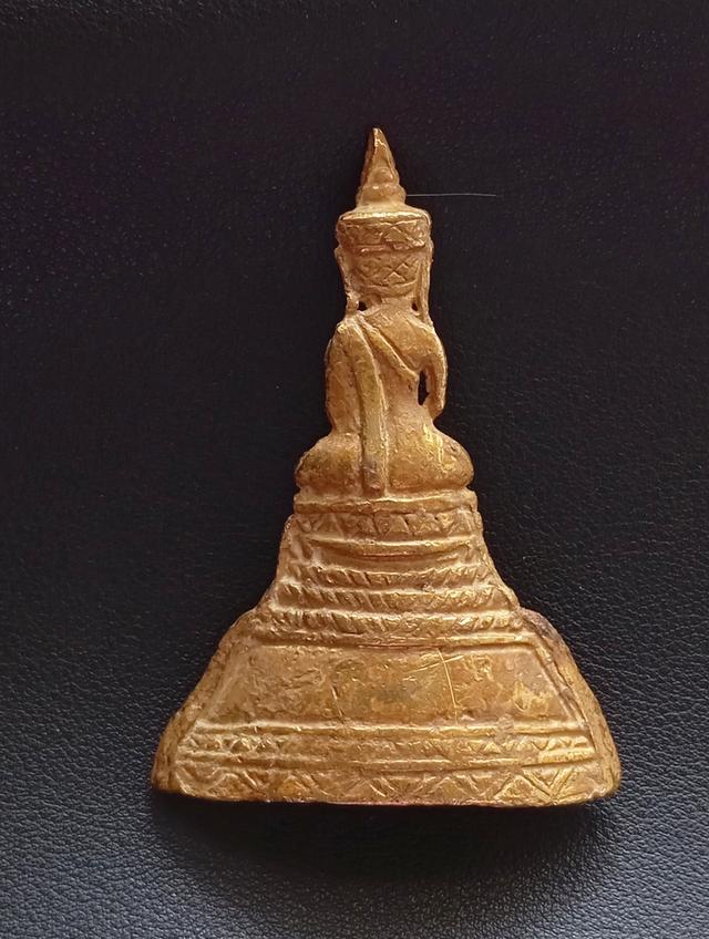 พระพุทธรูปบูชาขนานเล็ก อยุธยานั่งปางมารวิชัย ทรงโบราณ รูปย่อยที่ 2