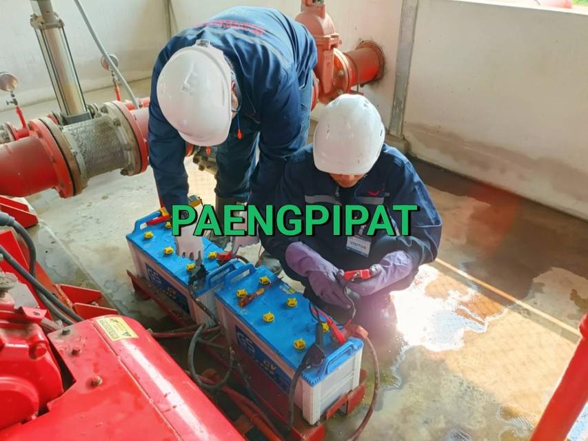 ตรวจสอบไฟปั้มเครื่องสูบน้ำดับเพลิง 7