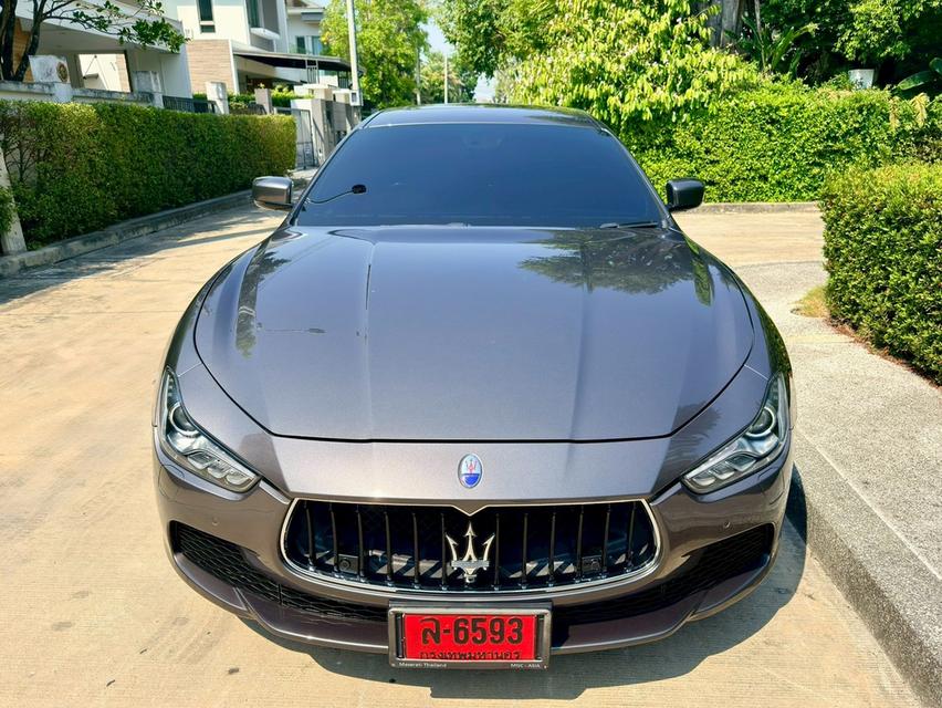 Maserati Ghibli S 2015 สีเทา รถสวย ขับดีมาก ราคาถูกมาก รูปย่อยที่ 2