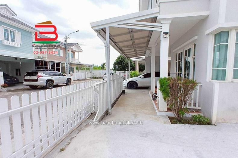 บ้านเดี่ยว กรีนิช ไพร์ม ทางด่วน รามอินทรา-หทัยราษฏร์ (Greenwich Prime) เนื้อที่ 54 ตรว. 4