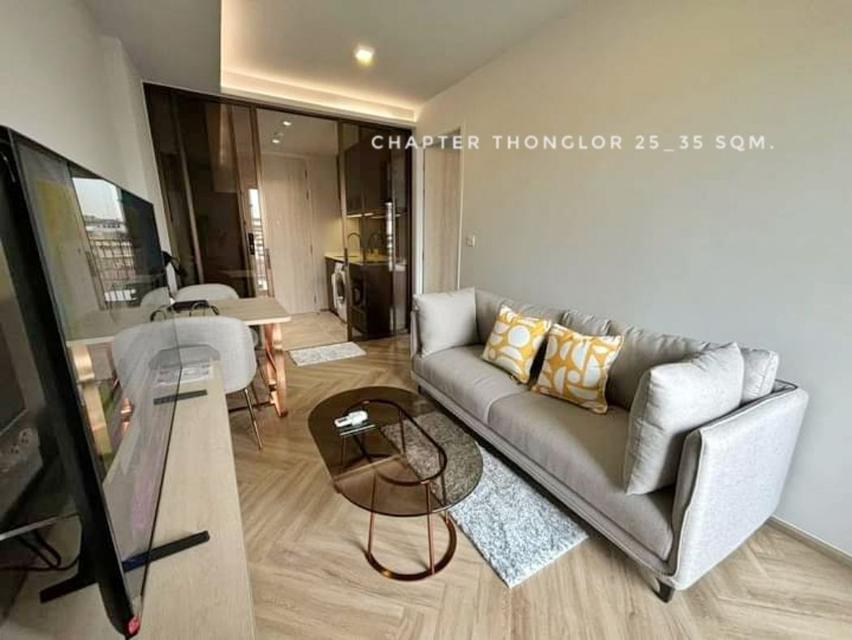 ให้เช่า คอนโด Ready to move 1 bedroom river view Chapter Thonglor 25 : แชปเตอร์ ทองหล่อ 25 35 ตรม. easy to travel by BTS