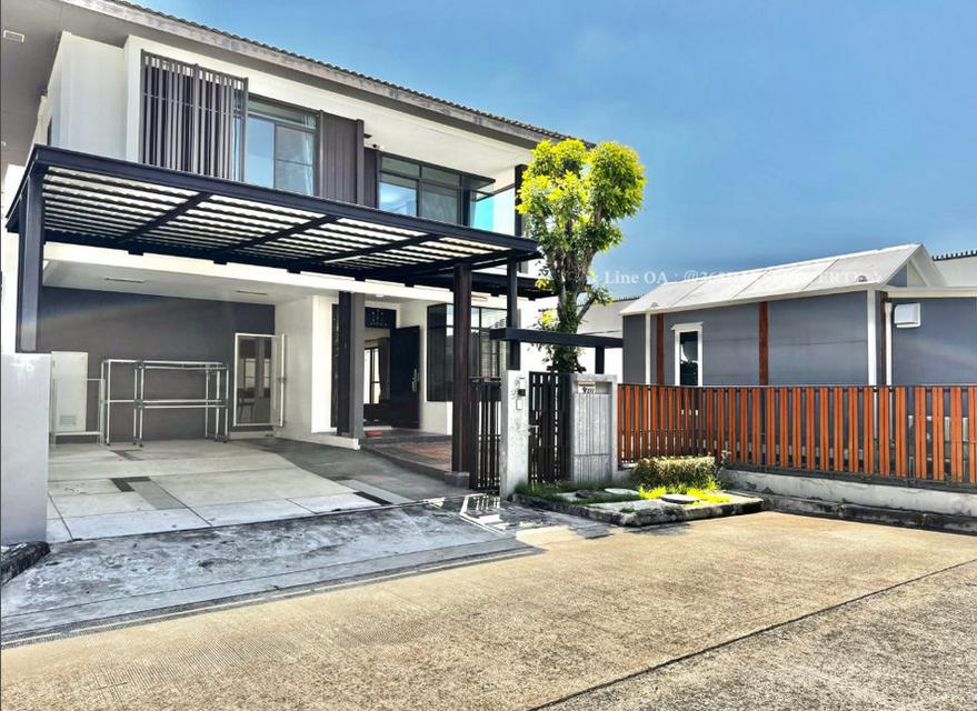 หมู่บ้านมัณฑนา รามอินทรา-วงแหวน เช่าบ้านเดี่ยว 6 ห้องนอน 2 หลังคู่ หลังบ้านต่อกัน พร้อมห้องแม่บ้าน ทำเลดี ใกล้แฟชั่นไอส์แลนด์ 2