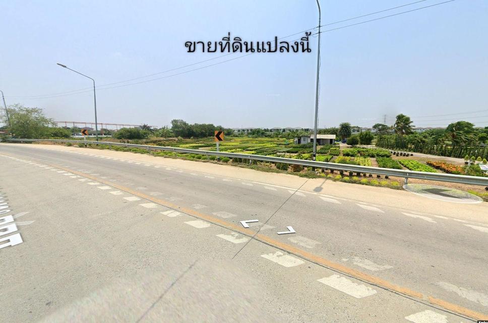 ขายที่ดินแปลงสวย ติดถนนบางม่วง - บางคูลัด เนื้อที่ 13-3-4 ไร่  อำเภอบางกรวย จังหวัดนนทบุรี เหมาะทำโครงการจัดสรร 11