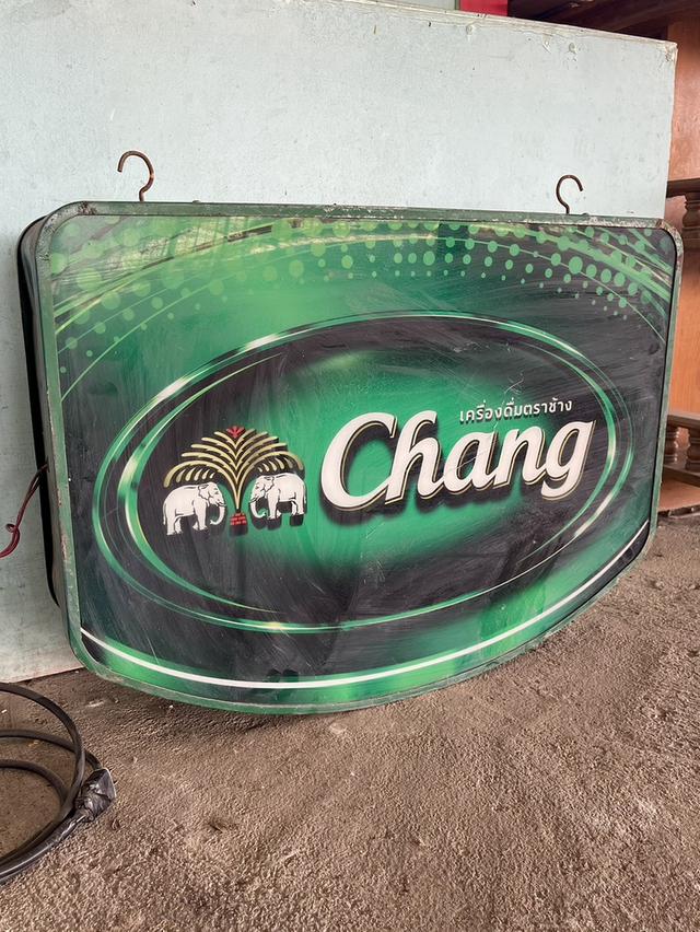 ป้ายไฟเครื่องดื่มตราช้าง ป้ายไฟช้าง สองหน้า แขวนผนัง ตกแต่งร้าน ป้ายไฟกลางคืน