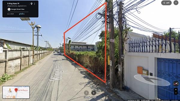 เช่า/ขายที่ดิน 4 ไร่ เศษ กิ่งแก้วซอย 19 ทำเลดี ใกล้ถนนใหญ่กิ่งแก้ว 8 เลน 200ม. สมุทรปราการ (ที่ดินสีแดง) โทร 081-8017208 4