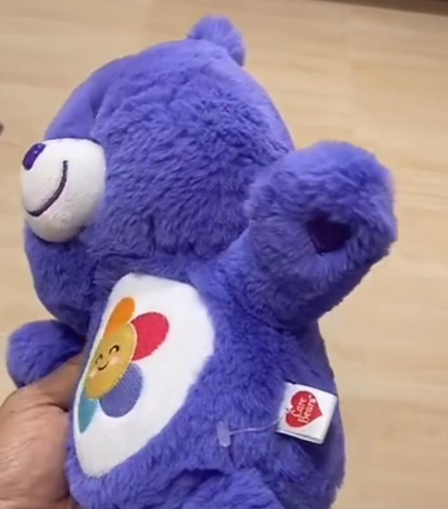 ขายตุ๊กตา Care bears สีม่วง 2