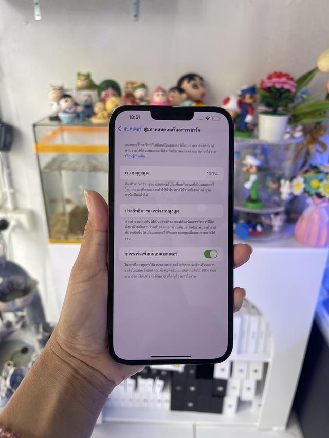 iPhone 13Promax 128gb ไม่มีตำหนิ จอแท้ 10