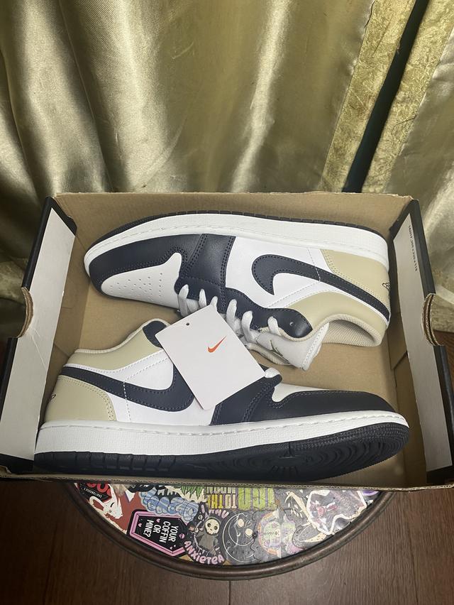 AIR JORDAN1 LOW SUMMIT WHITE OFF NOIR รูปที่ 5