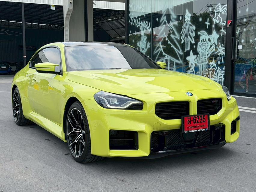 รหัสรถ KPV6235 2025(ยังไม่จดทะเบียน) BMW M2 LCI3 สีSao Paulo Yellow Solid