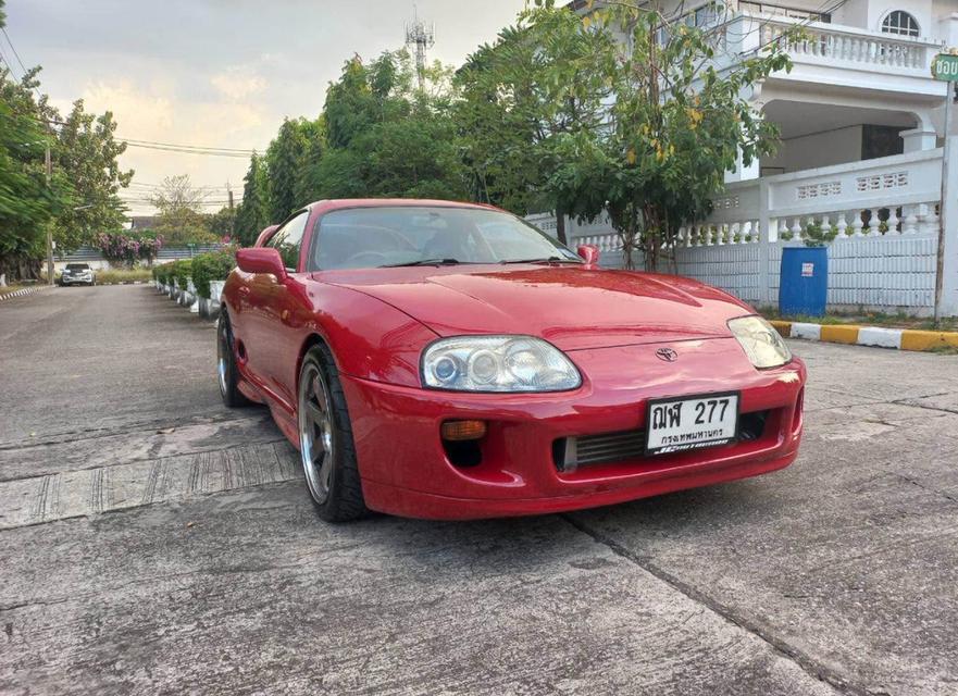 Toyota Supra ปี 1994 รถสีแดงมือ 2 1