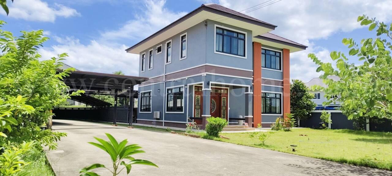 บ้านเดี่ยว 214 ตร.วา ถนนคลาสเดย์ สามพราน นครปฐม ทำเลดี 2