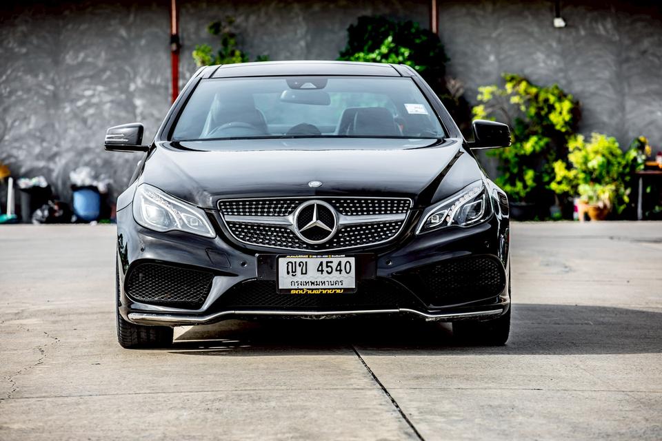 BENZ E250 Coupe ปี 2017 สีดำ  สวย สภาพดีมากๆ 2