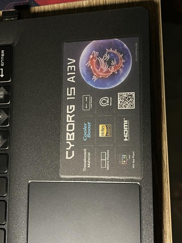 MSI Cyborg15  A13VFK-873TH 6