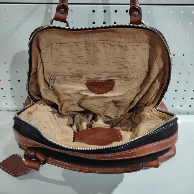 🔥Vintage André Maurice Made in Italy Leather Doctor Bowling Bag รูปที่ 5