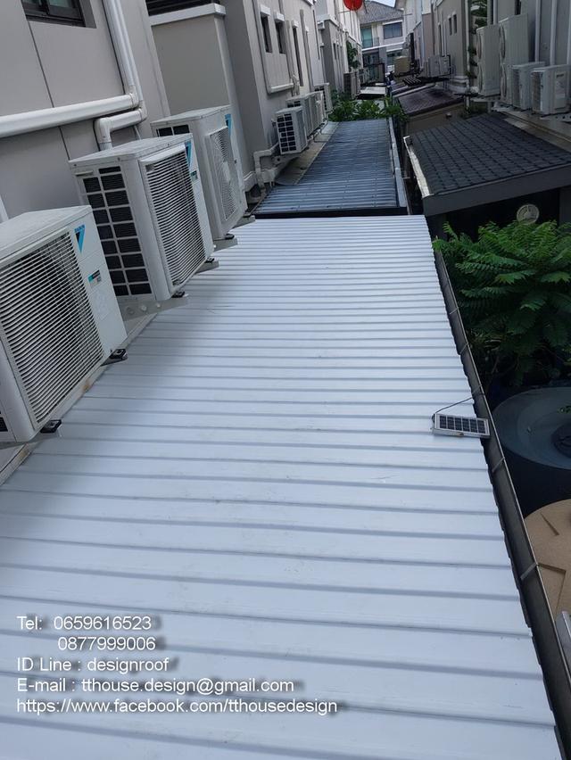 รับเหมา ต่อเติม โครงหลังคากันสาด ต่อเติมห้องครัว เทพื้นปูกระเบื้อง Line dddesign23 3