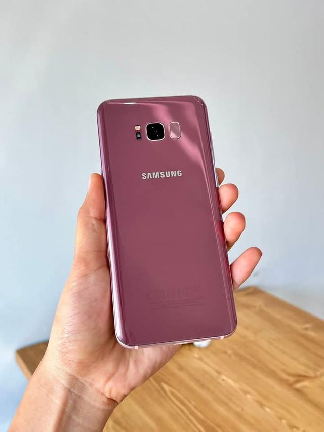 Samsung Galaxy S8 สีชมพู