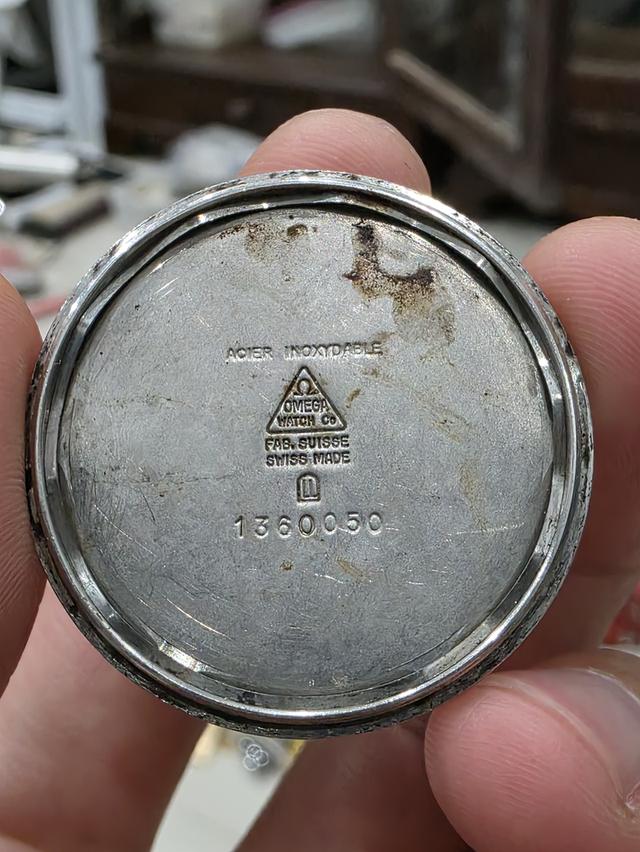 A.อะไหล่ ฝาหลัง นาฬิกา OMEGA WATCH PARTS ของเก่าเก็บ รุ่นเก่า ขายตามสภาพ พร้อมส่ง