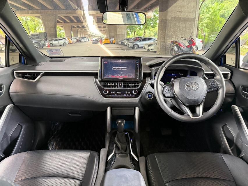 (แจ้งรหัสรถ WMT3696) Toyota Corolla Cross 1.8 Hybrid Premium ปี 2021 รูปที่ 8