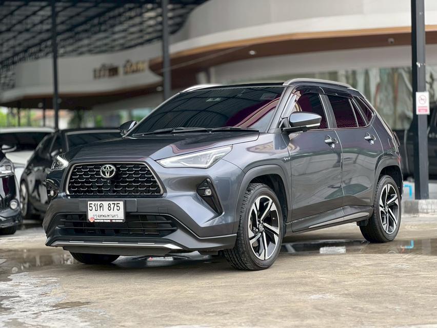 ปี 2023 TOYOTA YARIS CROSS, 1.5 HEV PREMIUM LUXURY โฉม ปี23-ปัจจุบัน ตัวท๊อปสุดสีเทา เบนซิน+ไฮบริด เกียร์ออโต้
