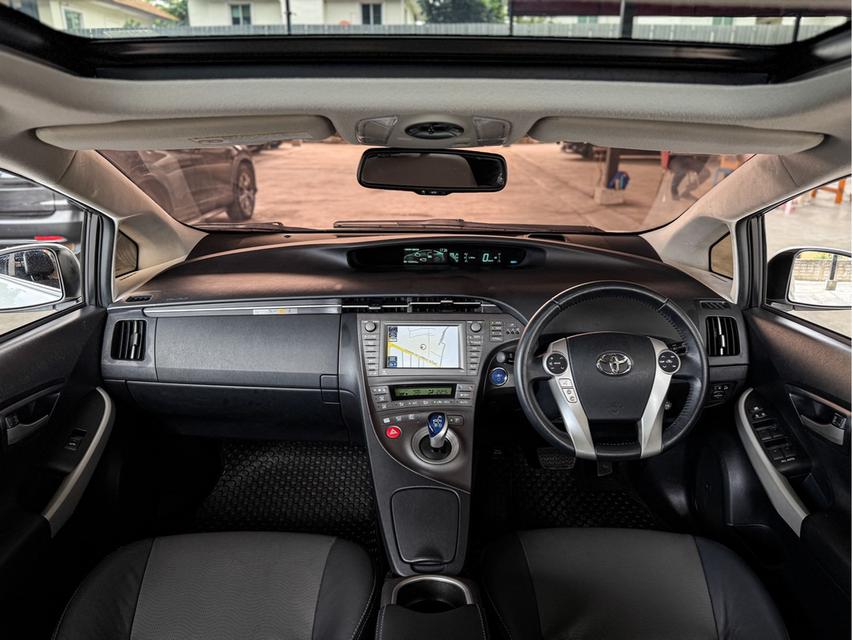 รหัสรถ WRT4814 2013 TOYOTA PRIUS 1.8 TOP OPTION  5