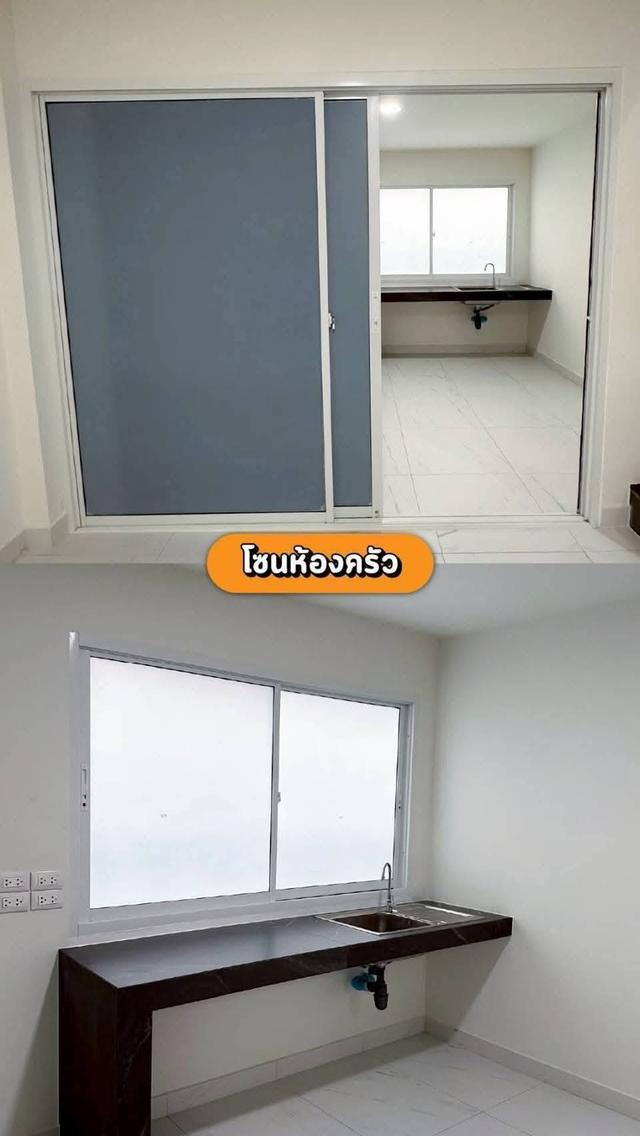 รีโนเวทใหม่ทั้งหลัง! ทาวน์โฮม 3 ชั้น 4 ห้องนอน ใกล้ MRT สายสีชมพู พร้อมเข้าอยู่ 12