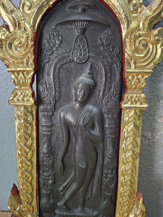 พระลีลากำแพงศอก หลวงพ่อดี วัดพระรูป