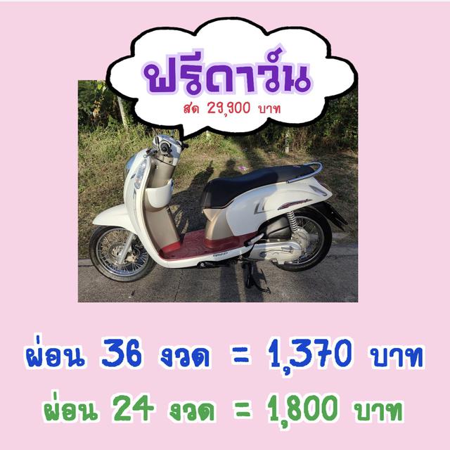 สด-ผ่อน Honda Scoopy i 110 cc 2