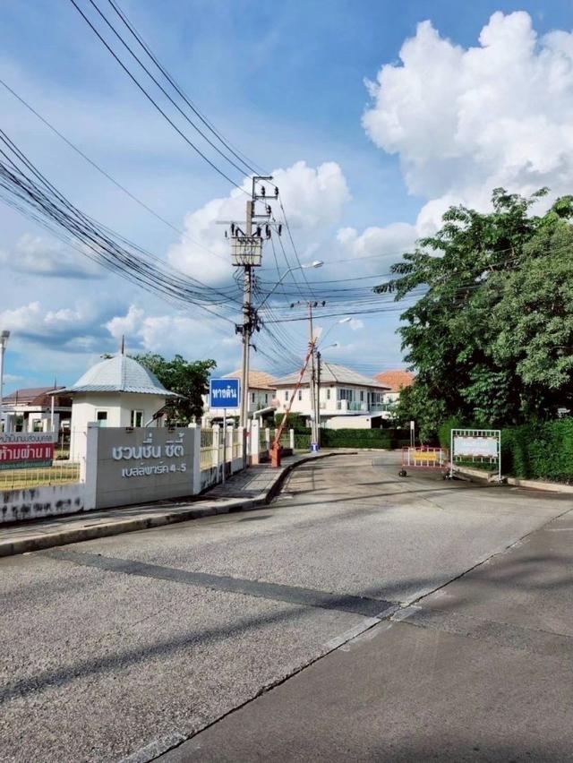 ขายบ้านเดี่ยว 2 ชั้น 55.3 ตร.ว. หมู่บ้าน ชวนชื่น เบลพาร์ค 4 ใกล้ตลาดถนอมมิตร 2