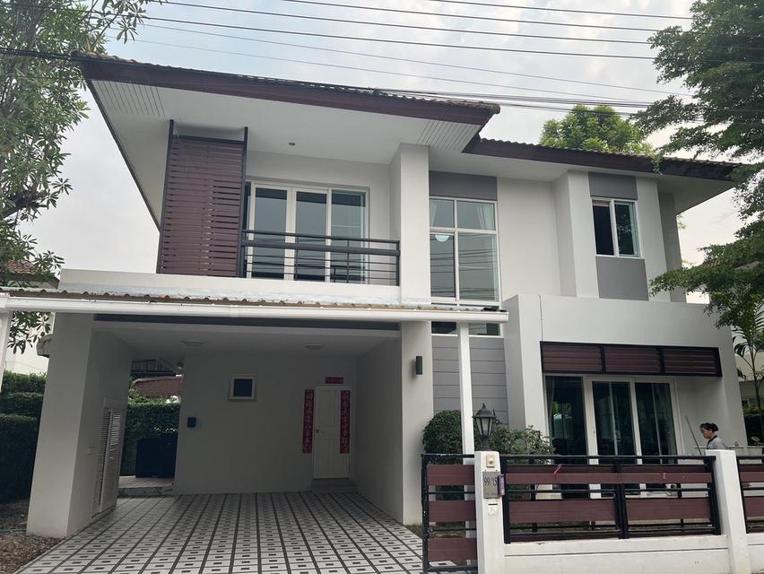 ปล่อยเช่าบ้านเดี่ยว 2 ชั้น ใกล้ เซนทรัลเฟสติวัล ใกล้รร. นานาชาติ วารี Acis ABS Unity concord พร้อมเฟอร์นิเจอร์ครบทั้งหลัง 22,000 บาท 1