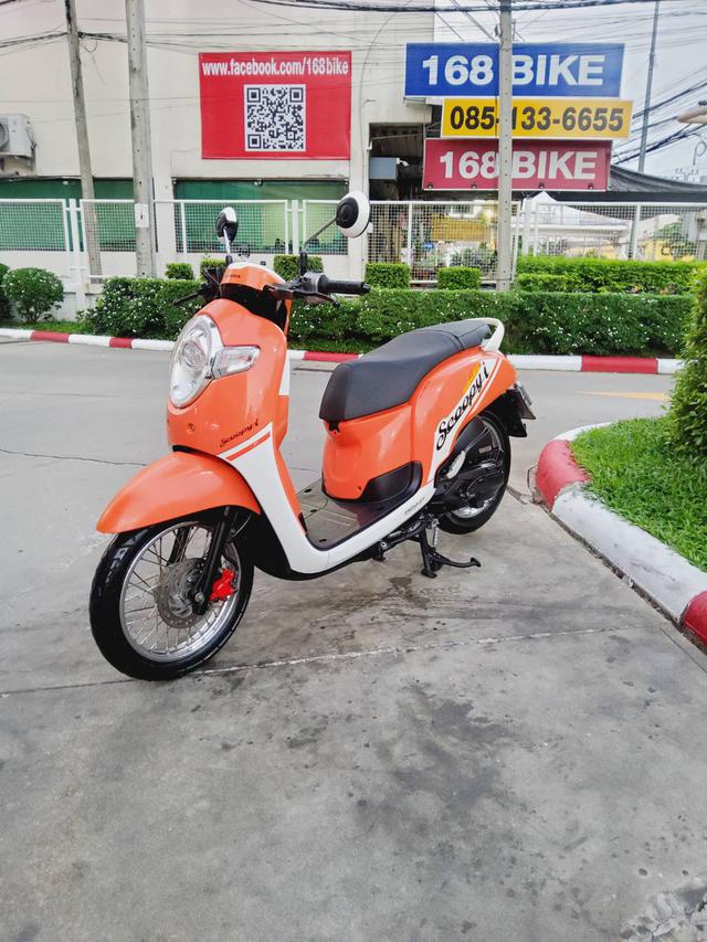  Honda Scoopy i LED สภาพเกรดA 8595 km เอกสารครบพร้อมโอน 2