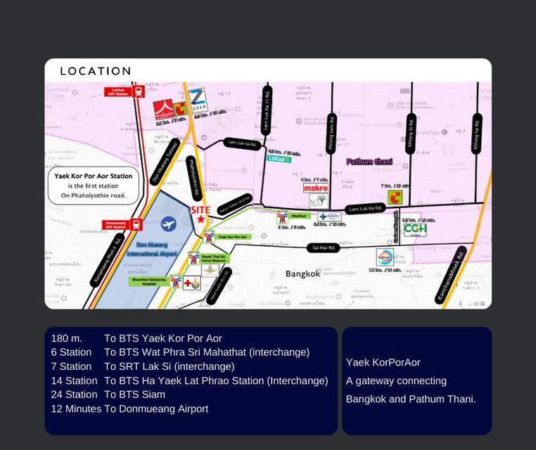 ที่ดินทำเลศักยภาพ ใกล้ BTS แยก คปอ. 2