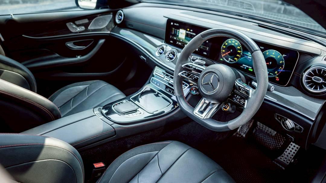 Mercedes-Benz CLS53 AMG 4MATIC+ 2023 สีเทา Wrap เขียว รถสวยมากๆ รูปที่ 16