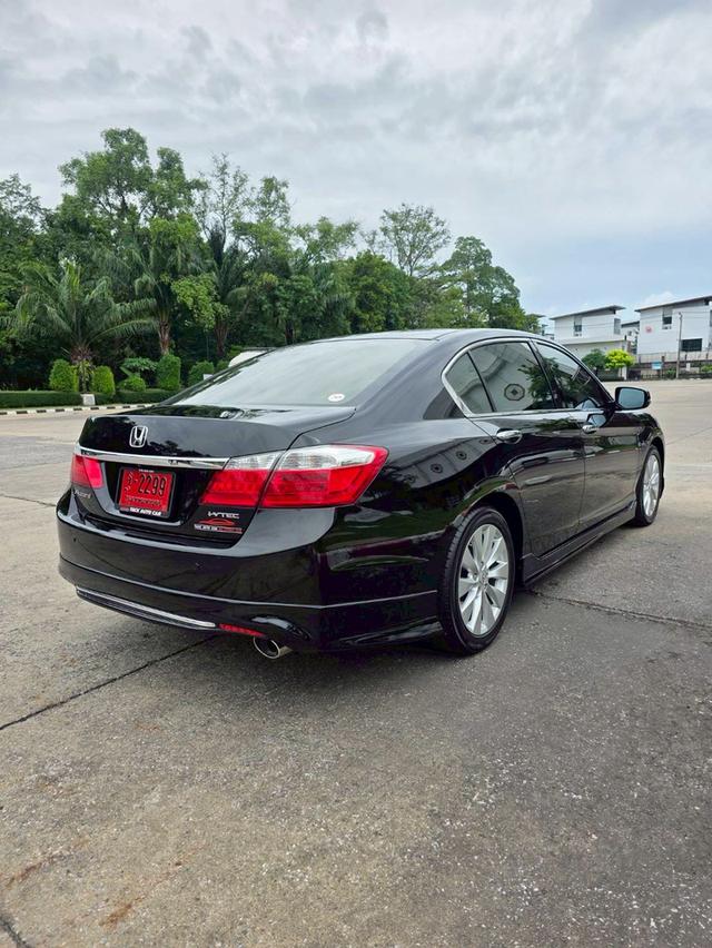 Honda ACCORD 2.0EL NAVI สีดำ ปี 2016 ไมล์ 60,000 กม.