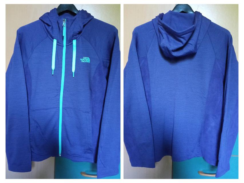 เสื้อแจ๊คเก็ตมีฮูดกันหนาว the north face สำหรับคุณผู้หญิง ป้ายไซร์ L วัดจริง M 1