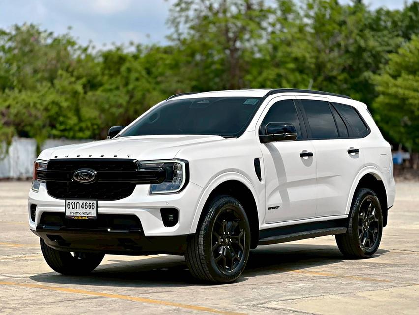 FORD EVEREST, 2.0 TURBO SPORT 2WD  ปี2023 เลขไมล์ 60000 km  รถสวยเดิมๆ  ราคาเพียง  1,099,000  ผ่อน  21xxx / 60 งวด ผ่อน  20xxx / 72 งวด ผ่อน